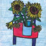 VariationofStillLifewithSunflowers